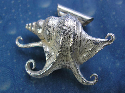 Schnecke Silber Pelikanfuß Anhänger