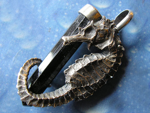 Seepferdchen Silberschmuck Ketten Anhänger