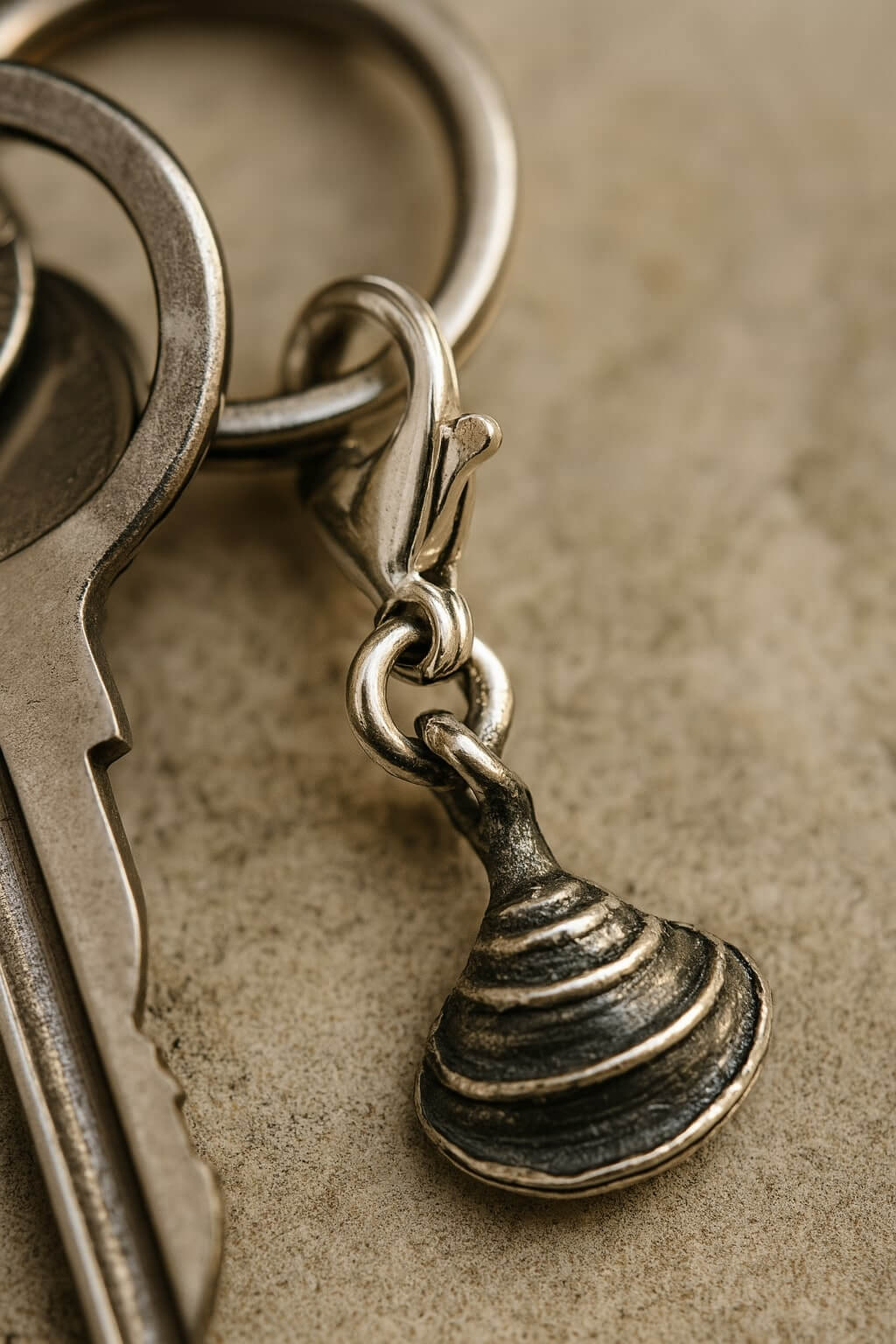 Muschel Charms Schlüsselanhänger