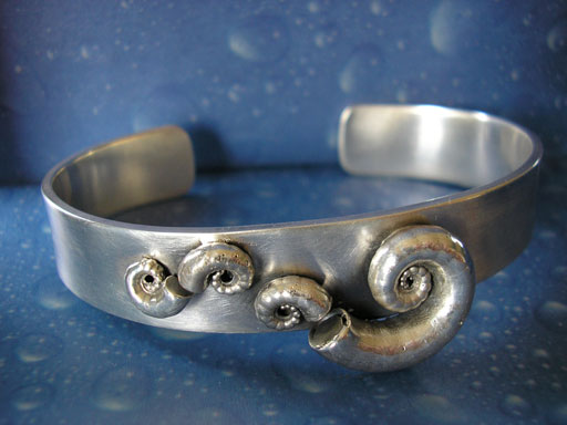 Maritimes Armband Posthorn Armreif