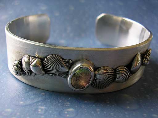 Armband Meeres Geschenk Schmuck Turmalinkatzenauge