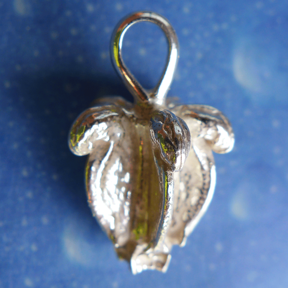 Silber Blüte Anhänger Schmuck