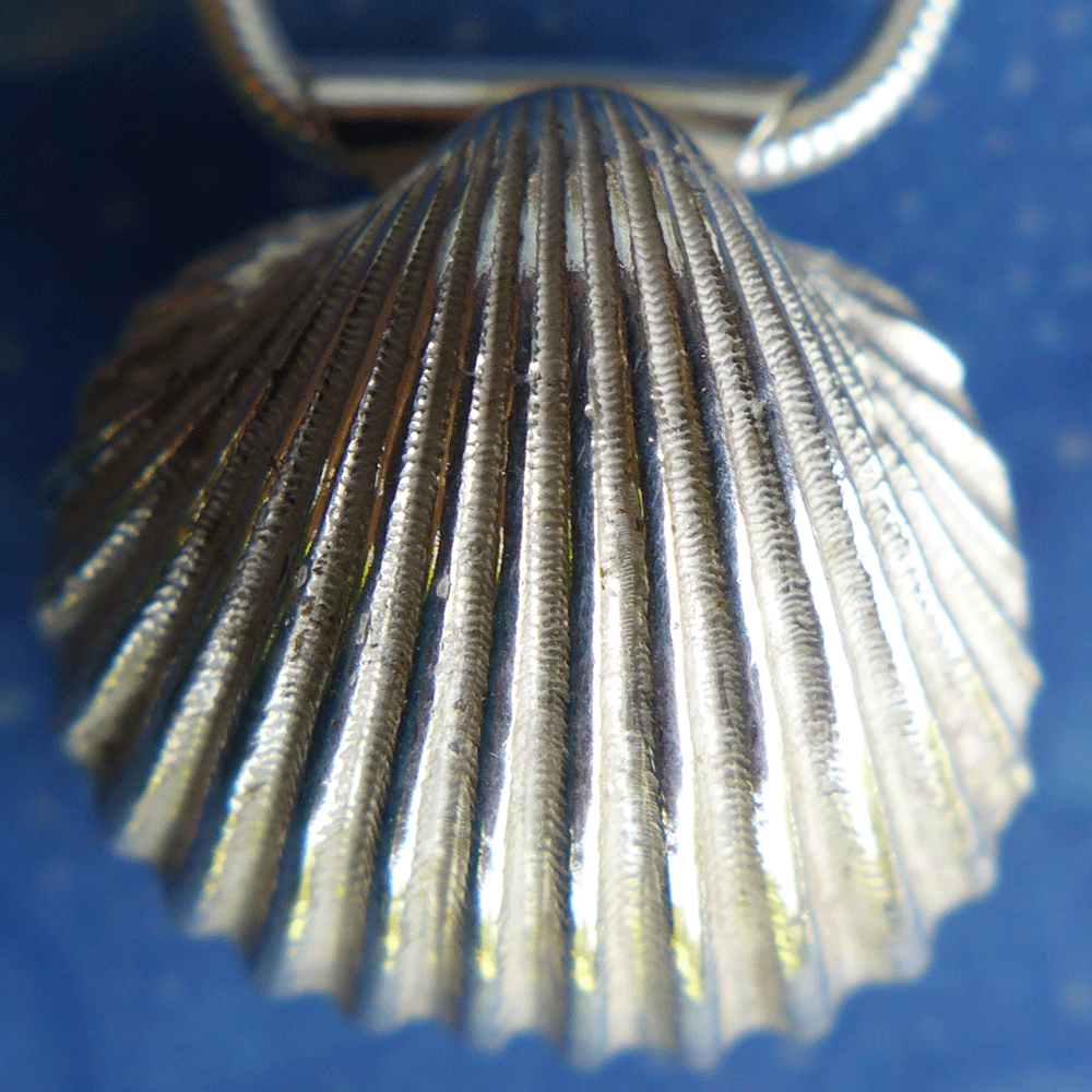 Feueropal Schmuck Muschel Arche