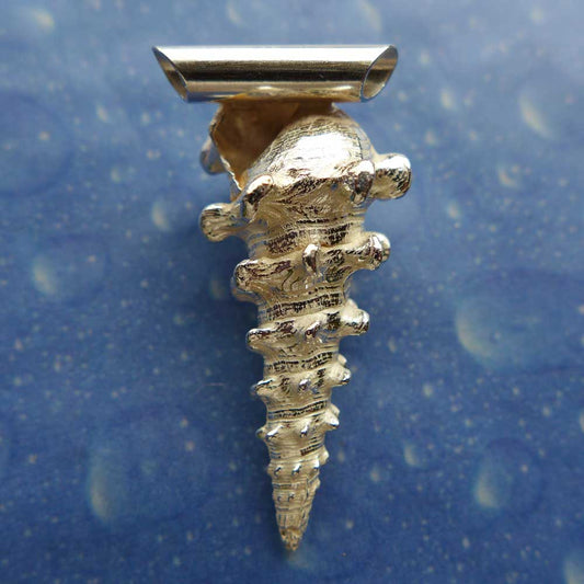 Schmuck Schnecke Anhänger Keule Rückseite