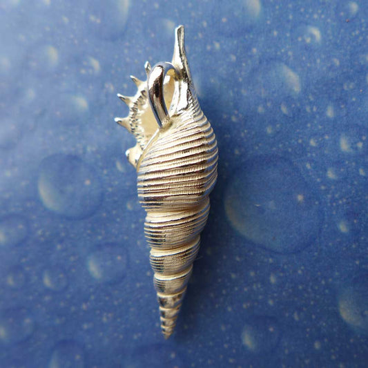 Inselschmuck Anhänger Silber Tibia Rückseite