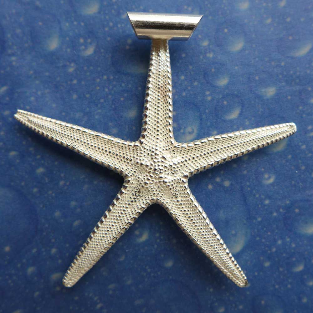 Seestern Schmuck Anhänger  Rückseite