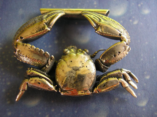 Krebs Anhänger Silber Schmuck