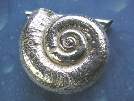 Silber Schmuck Anhänger Land Schnecke