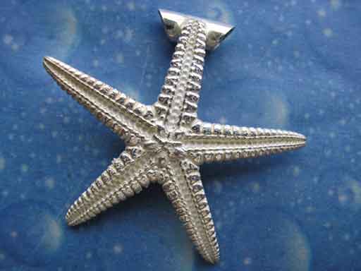 Taucher Schmuck Seestern Anhänger