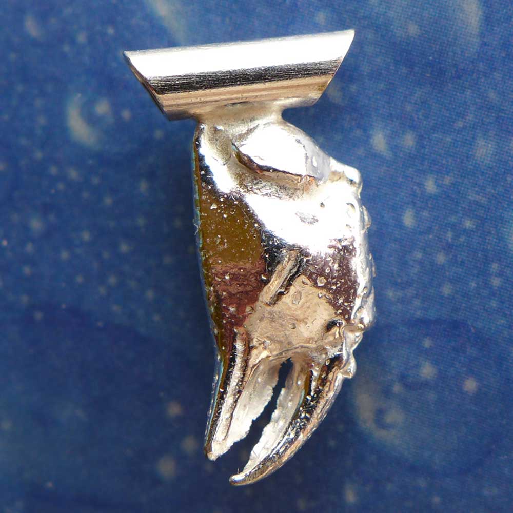 Sternzeichen Krebs Anhänger Schere Rückseite