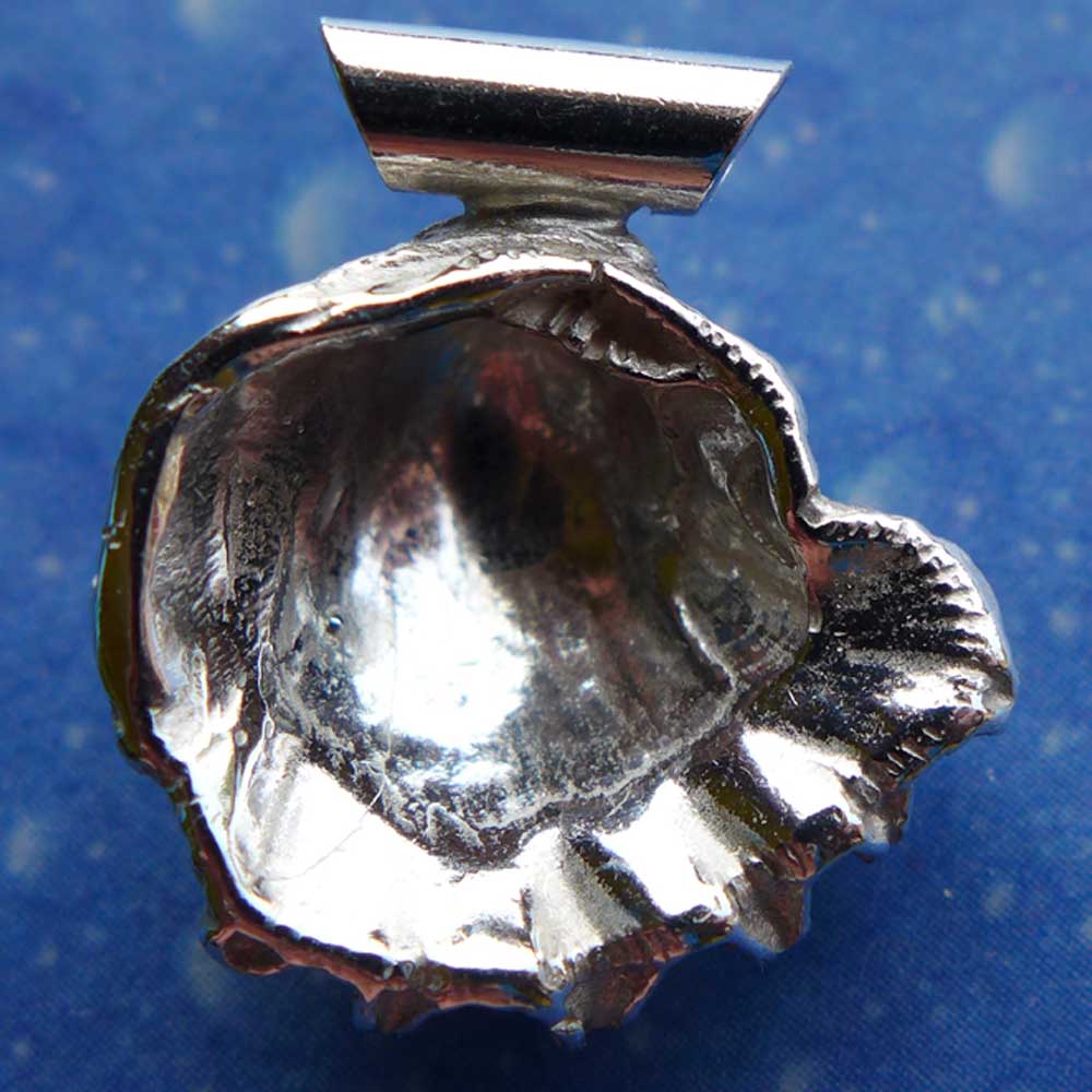 Schuppige Fächer Muschel medium Anhänger