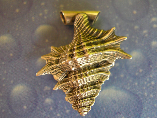 Ahornblatt Schmuck Anhänger Schnecke Silber