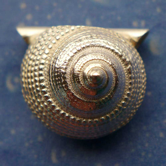 Schnecken Kette Anhänger Erdbeer