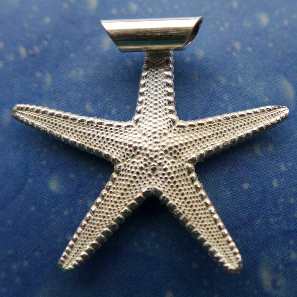 Schmuck Seestern Anhänger Silber