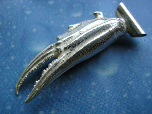 Krebs Anhänger Silber Schere