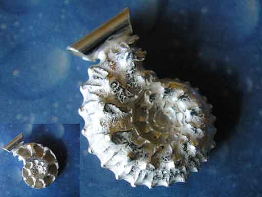 Ammonit beidseitig Anhänger