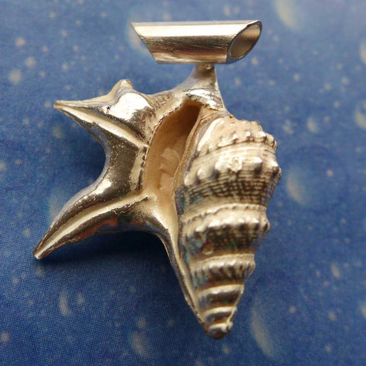 Schmuck Design Schnecke Pelikanfuß Rückseite