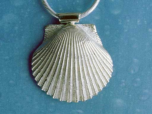 Jakobsweg Muschel Anhänger m