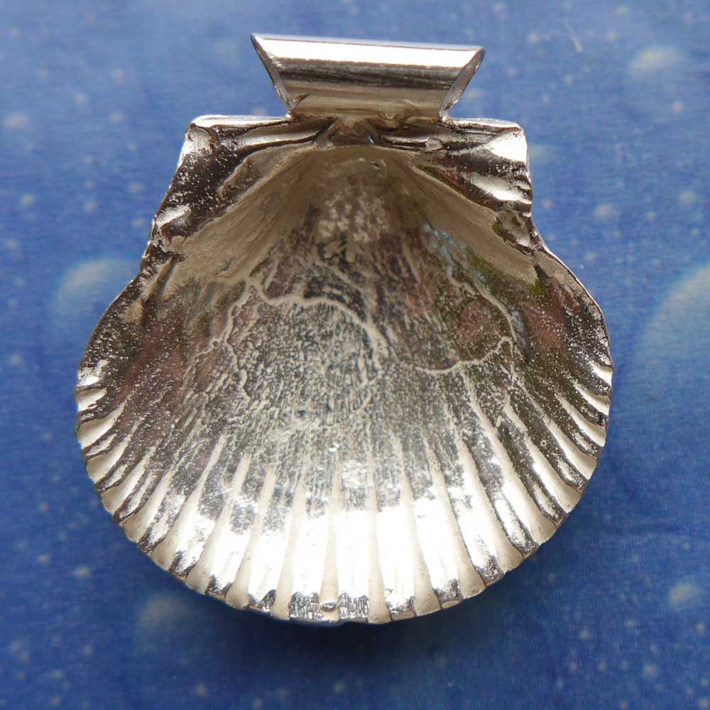 Jakobsweg Muschel Anhänger Pilgermuschel