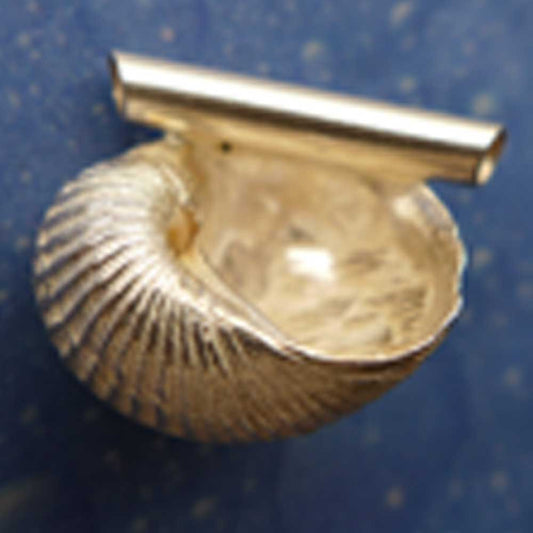 Mond Schnecke gestreift Anhänger