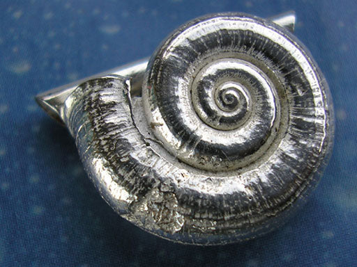 Schmuck Anhänger Landschnecke Silber