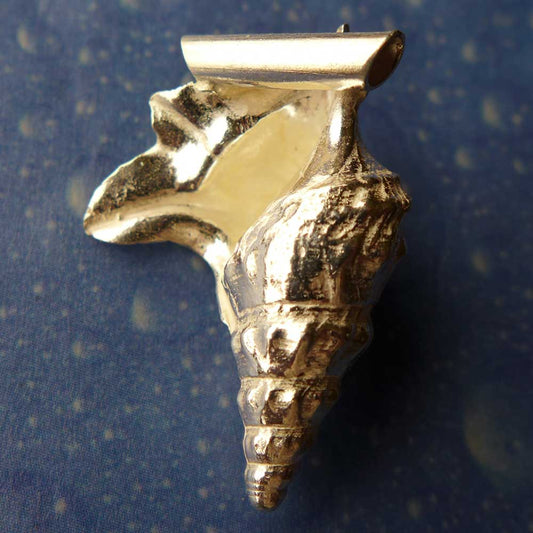 Scuba Schmuck Anhänger Silber Pelikanfuß Rückseite