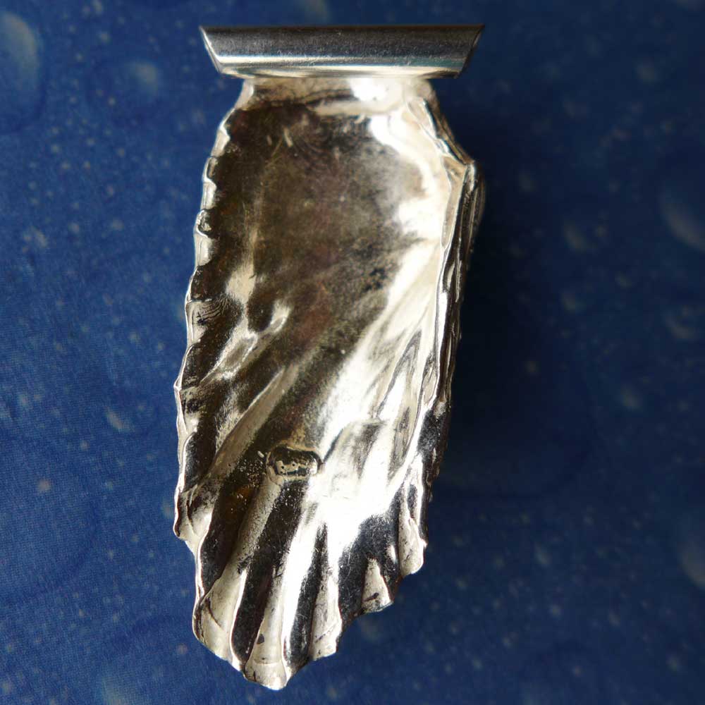 Meer Schmuck Muschel Anhänger Welle Rückseite