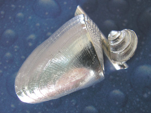 Sägezahn Muschel stufige Venus Muschel Anhänger