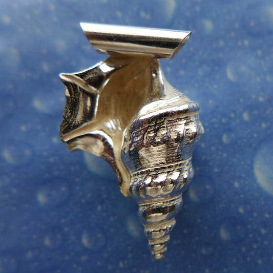 Meer Schmuck Silber Anhänger Pelikanfuß Rückseite