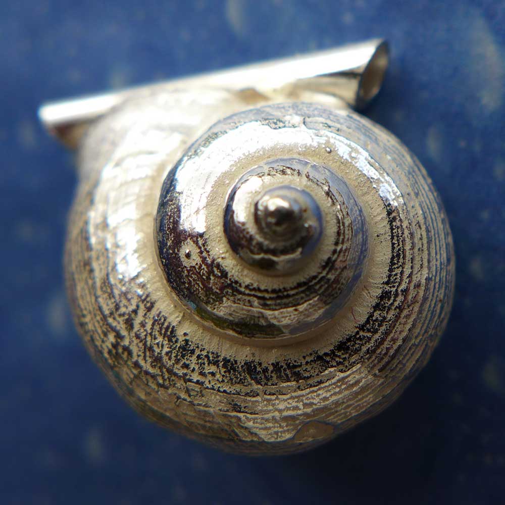 Schneckenschmuck Anhänger Landschnecke