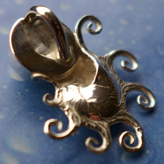 Unikatschmuck Silber Schnecke Anhänger