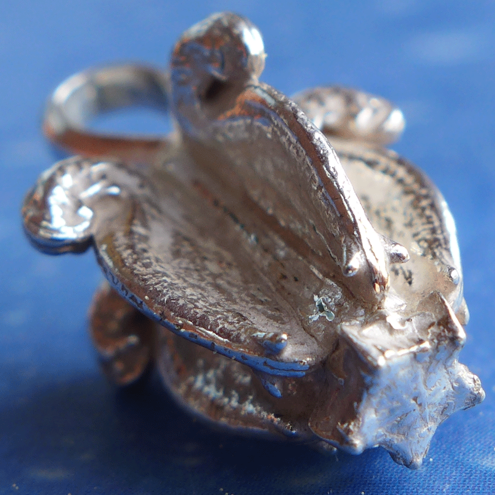 Blüten Anhänger Silber Schmuck