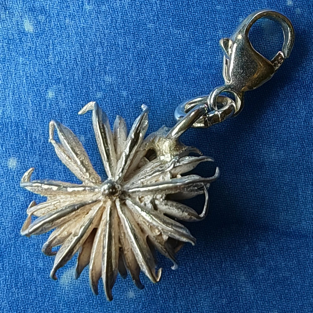 Silber Blumen Schmuck Anhänger