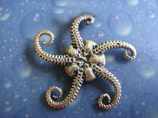 Seestern Brosche Silber Schmuck