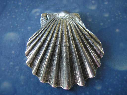 Pilgermuschel xl Brosche