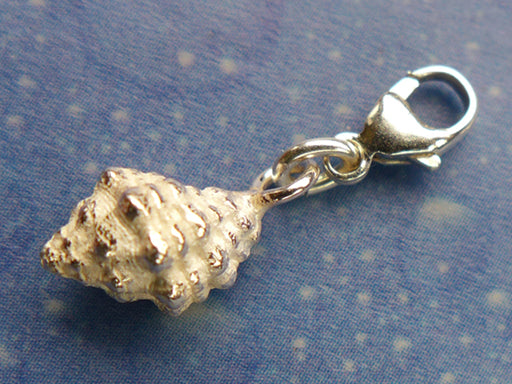 Schachbrett Schnecke Charms mit Karabiner