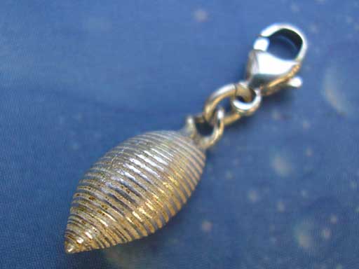 Eloisenschnecke Charms mit Karabiner