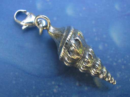 Prachthornschnecke neu Charms mit Karabiner