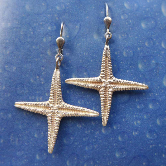 Einzigartiger Seestern Schmuck Ohrringe