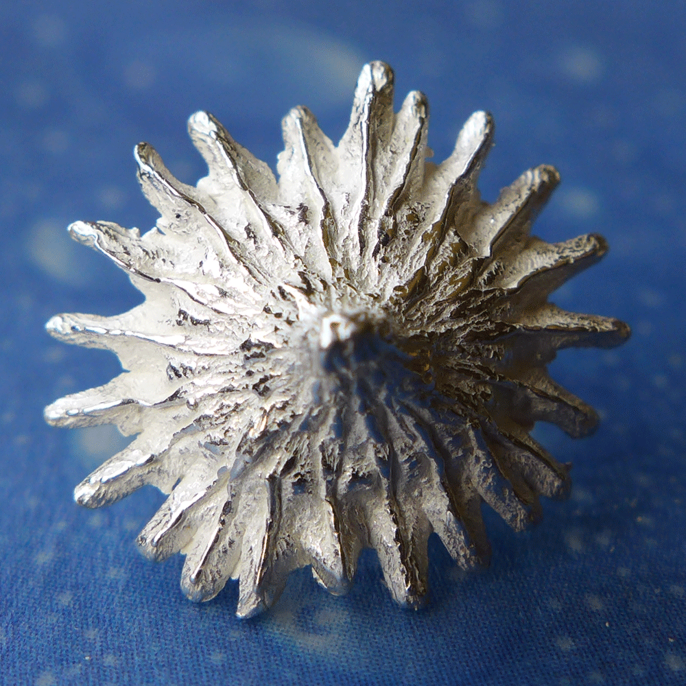 Florale Ohrstecker Türkischer Mohn