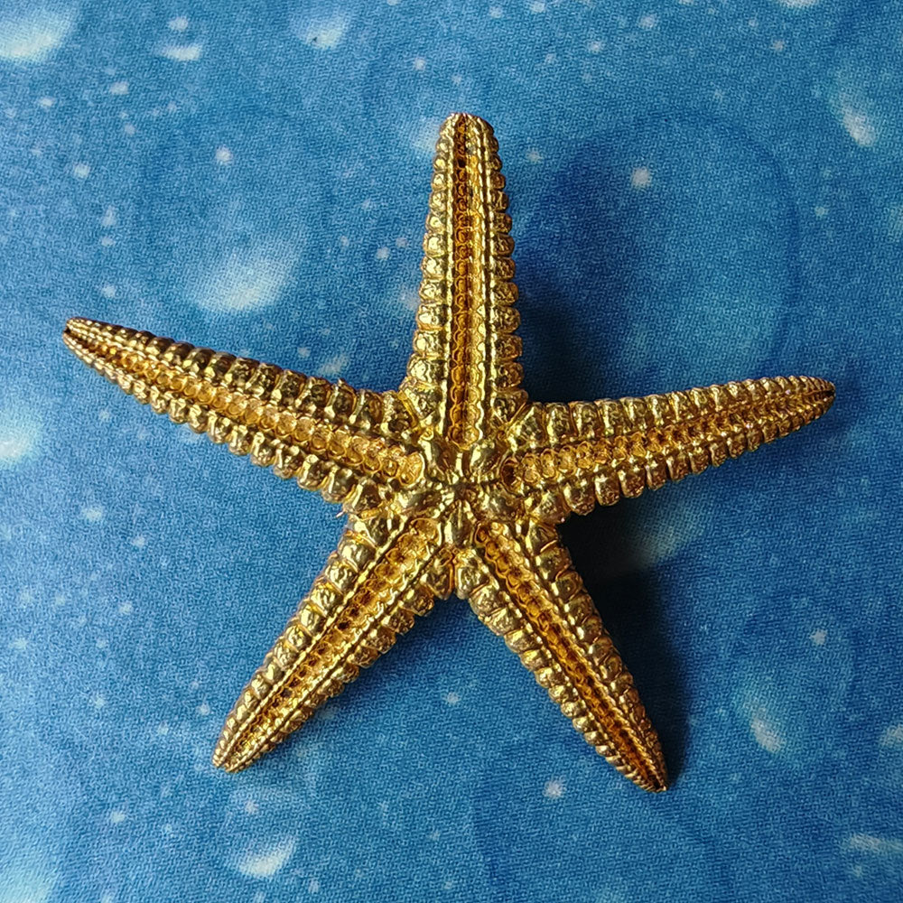 Seestern Gold Maritimer Anhänger