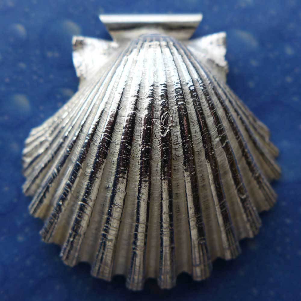 Jakobsmuschel Anhänger Silber