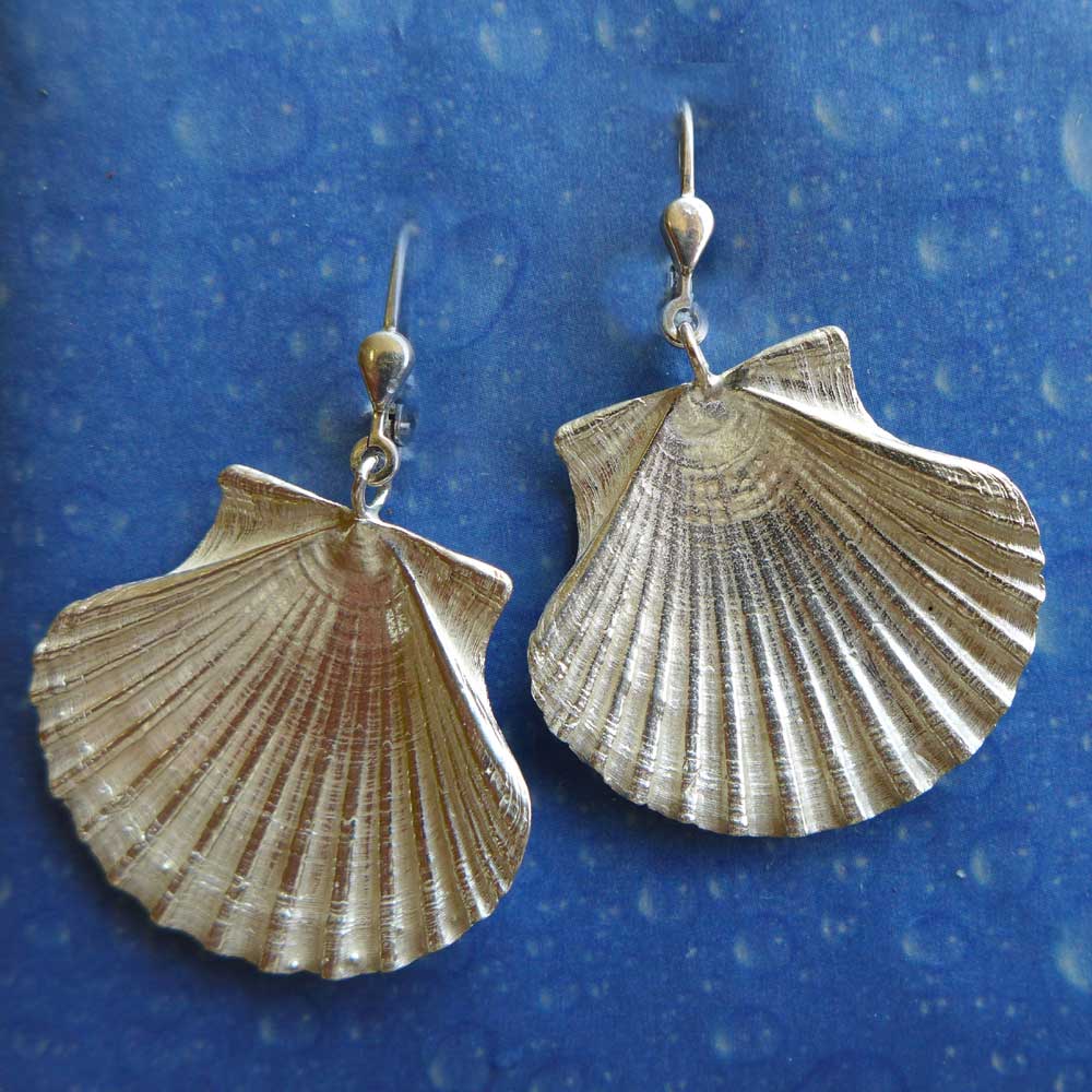 Jakobsweg Begleiter Pilgermuschel Ohrhänger