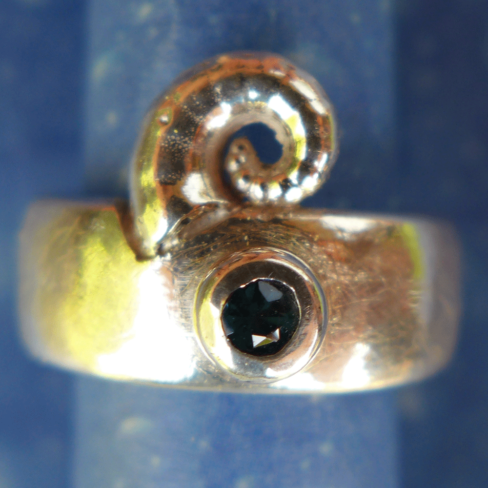 Maritimer Ring Turmalin Inselschmuck