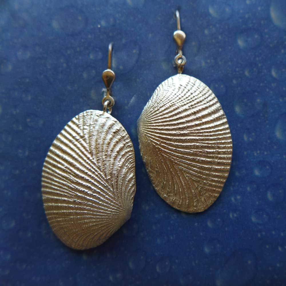 Muschel Ohrhänger Maritimer Schmuck