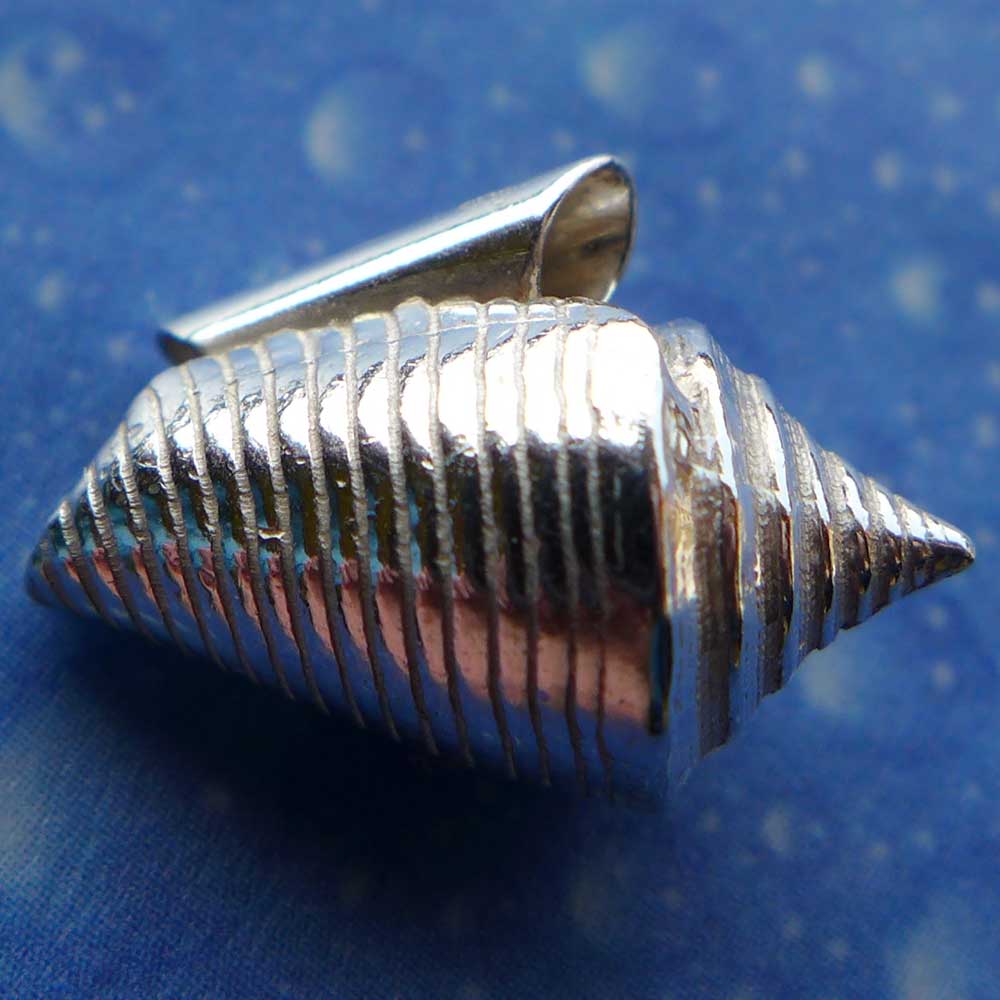 Maritimer Schmuck Kegelschnecke Anhänger