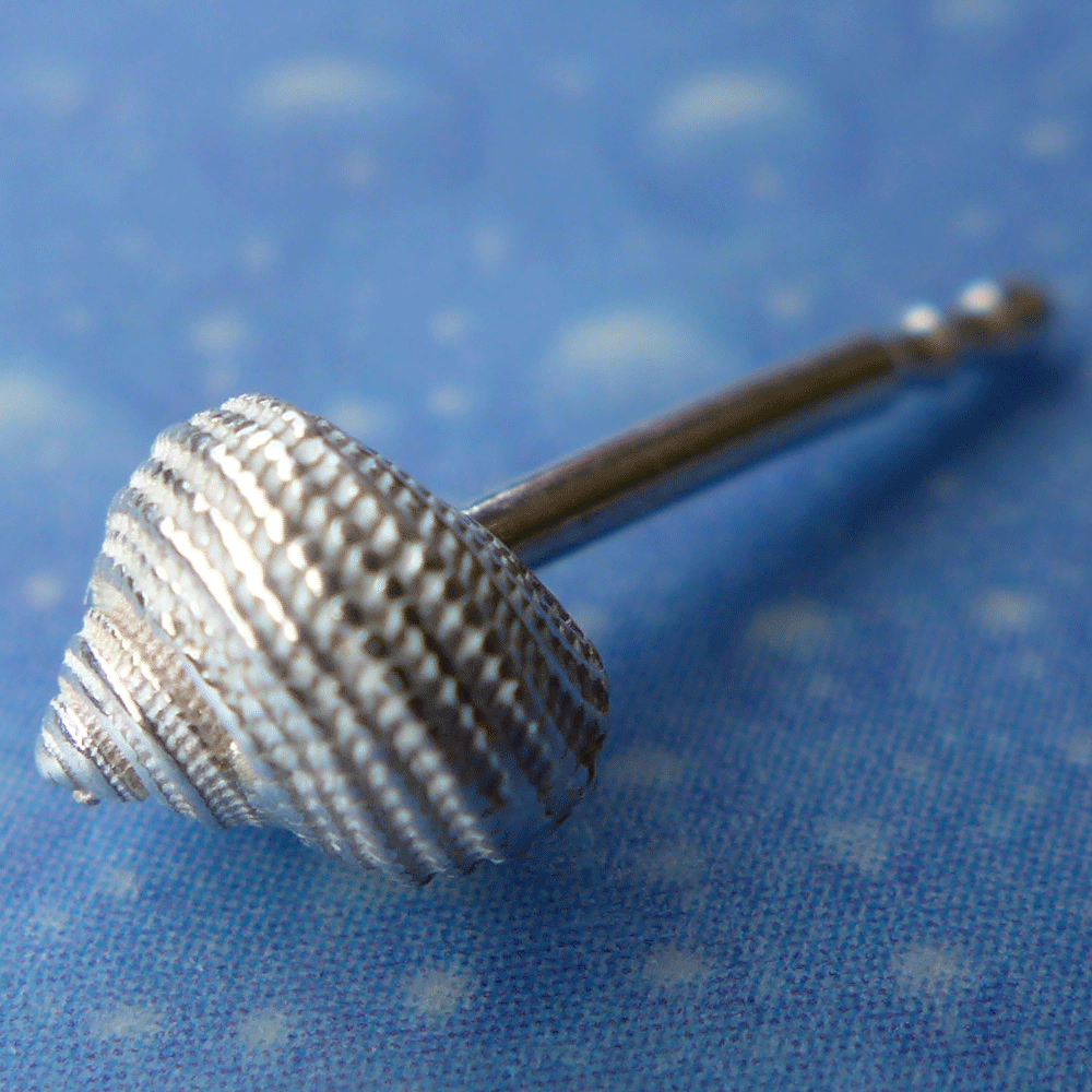 Meer Ohrringe Silber Erdbeerschnecke