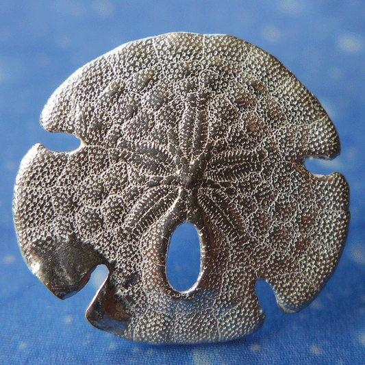 Meer Tiere Schmuck Sanddollar Ohrstecker Silber