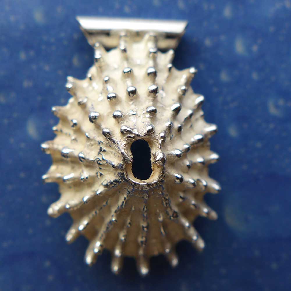 Kette Meeresmotive Silber Anhänger