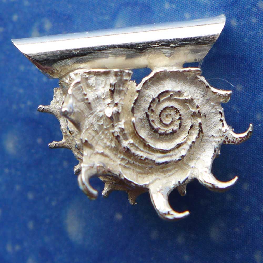 Meerschmuck Anhänger Silber Delfinchen